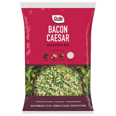 Dole Chopped Salad Bacon Caesar Kit - Each