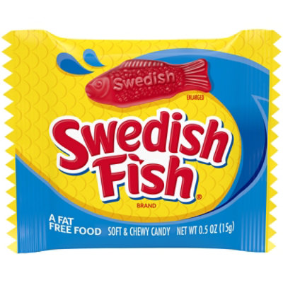 Sour Patch/swedish Fish Red Soft Candy Halloween Fat Free - 13.23 OZ - Image 2