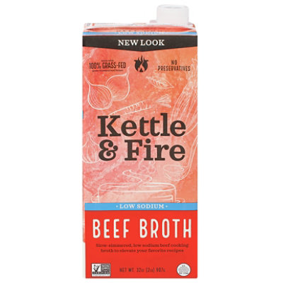 Kettle & Fire Cooking Broth Beef L/sod - 32 OZ - Image 3