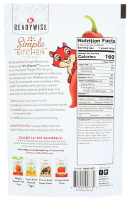 Smpl Ktchn Soup Hrty Veggie Chili Pouch - 6.7 OZ - Image 2