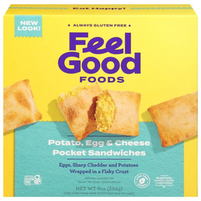 Feel Good Foods Potato Egg & Cheese Pkts - 8 OZ - Image 3