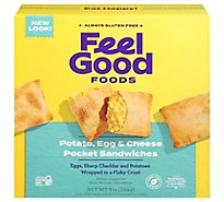 Feel Good Foods Potato Egg & Cheese Pkts - 8 OZ
