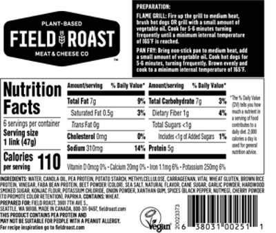 Field Roast Signature Stadium Dog - 10 Oz - Image 6