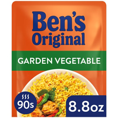 Ben's Original Ready Garden Vegetable with Peas Carrots and Corn Rice Pouch - 8.8 Oz - Image 2