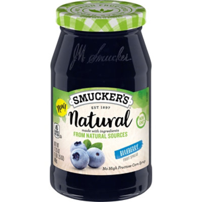 Smucker Blueberry Natural Spread - 17.25 OZ - Image 3