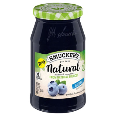 Smucker Blueberry Natural Spread - 17.25 OZ - Image 2