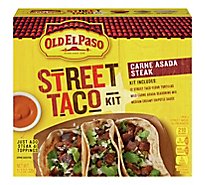 Old El Paso Carne Asada Steak Street Taco Kit - 11.3 OZ