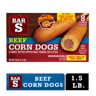 Bar-S Beef Corn Dog - 24 Oz - Image 2