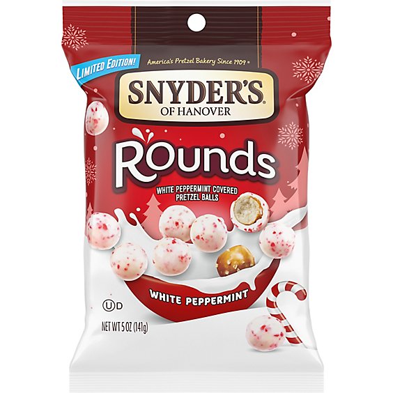 Snyders Of Hanover Pretzels Peppermint - 5 OZ