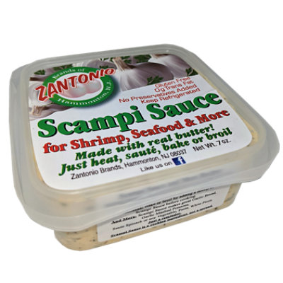 Zantonio Scampi Sauce - 7 OZ - Image 1