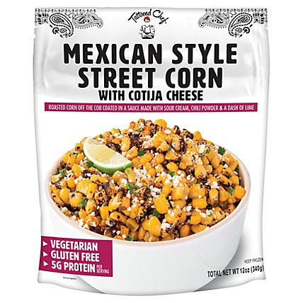 Tattooed Chf Ent Mexican Style St Corn - 12 OZ - Image 1