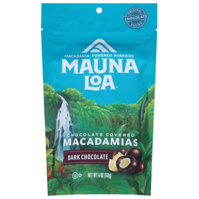 Mauna Loa Dark Chocolate Macadamia Nuts Bag - 4 Oz