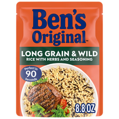 Ben's Original Ready Long Grain And Wild Rice with Herbs and Seasonings Pouch - 8.8 Oz - Image 2