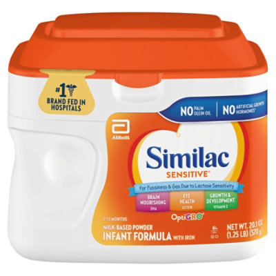 Similac Sensitive Powder - 20.1 OZ - Image 2