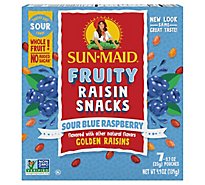 Sun Maid Sour Blue Raspberry Raisins - 7-0.7 OZ