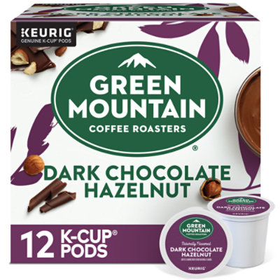 Green Mountain Coffee Roasters Dark Chocolate Hazelnut Coffee K Cup Pods - 12 Count - Image 1