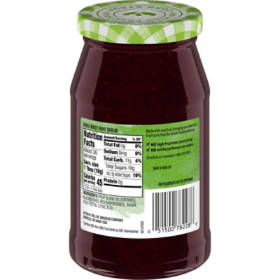 Smucker Triple Berry Natural Spread - 17.25 OZ - Image 6