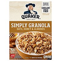 Quaker Simply Granola Oats Honey Almonds - 24.1 OZ - Image 2