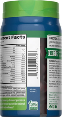 Nature's Truth Mens Multivitamin plus B12 D3 and Zinc Gummies - 70 Count - Image 6