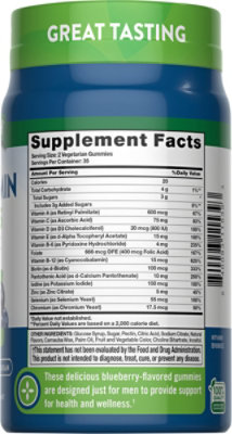 Nature's Truth Mens Multivitamin plus B12 D3 and Zinc Gummies - 70 Count - Image 2