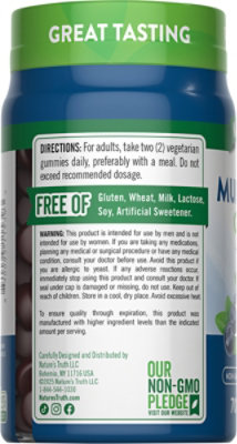 Nature's Truth Mens Multivitamin plus B12 D3 and Zinc Gummies - 70 Count - Image 3