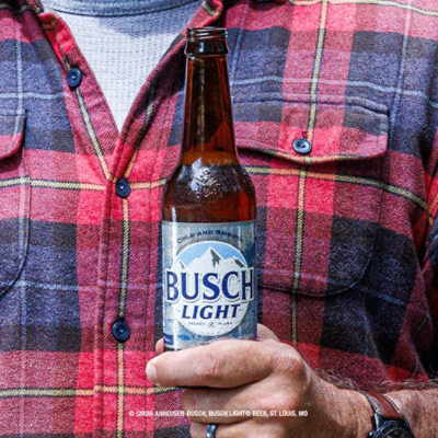 Busch Light American Lager Beer in Bottles - 15 - 16 Fl. Oz. - Image 5