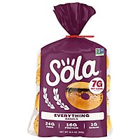 Sola Bagels Everything - 12 OZ