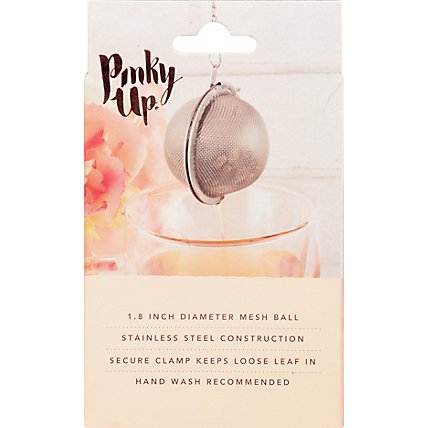 Pinky Up Tea Infuser Ball Stainless Stl - 1 EA - Image 4