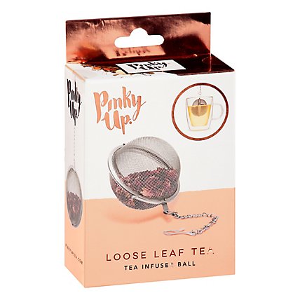Pinky Up Tea Infuser Ball Stainless Stl - 1 EA - Image 1