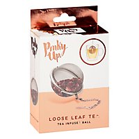 Pinky Up Tea Infuser Ball Stainless Stl - 1 EA - Image 1