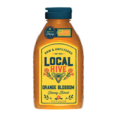 Local Hive Orange Blossom Honey - 16 OZ - Image 2