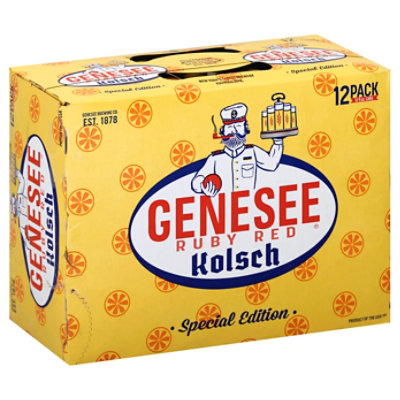 Genesee Ruby Red Kolsch In Cans 1212 FZ Safeway