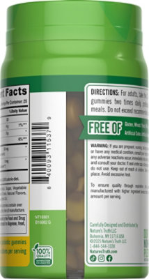 Nature's Truth 1 Billion Probiotic Digestive Aid plus Ginger and Aloe Vera Gummies - 50 Count - Image 3