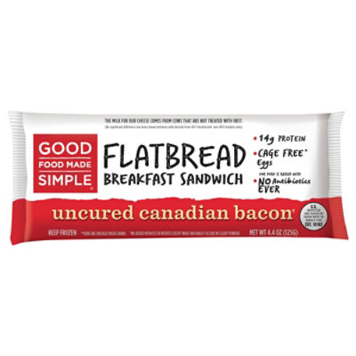 Good Food Made Smpl Fltbrd Cndn Bcn Frzn - 4.4 OZ