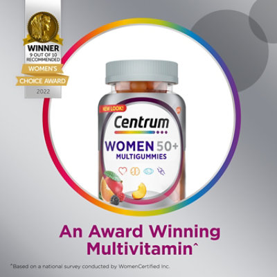 Centrum Wmns 50 Plus Multi Gummies - 80 CT - Image 2