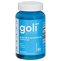 Goli Dietary Supplement Ashwagandha Gummies - 60 Count - Image 3