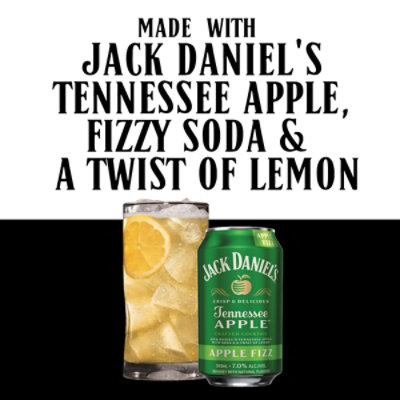 Jack Daniel's Rtd Apple Fizz In Cans - 4-12 FZ - Image 4