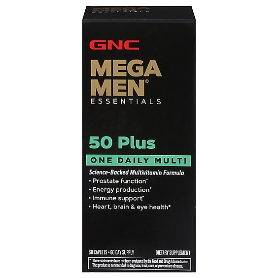 Gnc Mega Men 50 Plus One Daily Multi - 60 CT