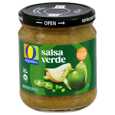 O Organics Medium Salsa Verde - 16 Oz