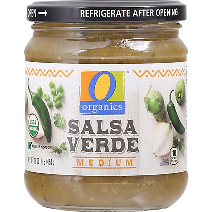 O Organics Medium Salsa Verde - 16 OZ - Image 2