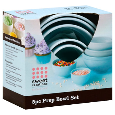 GoodCook Sweet Creations 5pc Prep Bowl Set - Each - Image 1