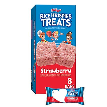Kelloggs Strawberry Rice Krispies Treats - 6.2 OZ - Image 2