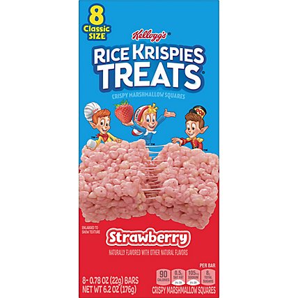 Kelloggs Strawberry Rice Krispies Treats - 6.2 OZ - Image 6