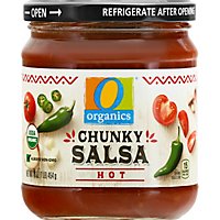 O Organics Salsa Chunky Hot - 16 OZ - Image 2