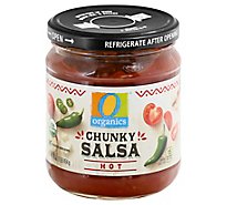 O Organics Salsa Chunky Hot - 16 OZ