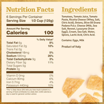 Bertolli Creamy Rosa Sauce Authentic Tuscan Style Pasta Sauce - 24.7 Oz - Image 4