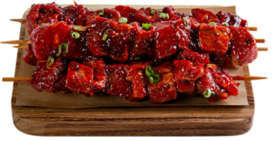 Haggen USDA Choice Beef Red Wine Marinated Steak Skewer From Ranches in the Pacific NW - 1 lb. - Image 1