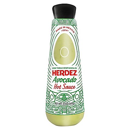 Herdez Avocado Hot Sauce - 11.5291 FZ - Image 3