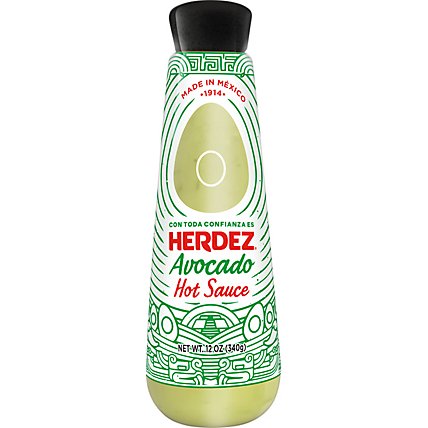 Herdez Avocado Hot Sauce - 11.5291 FZ - Image 2