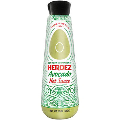 Herdez Avocado Hot Sauce 11.5291 FZ Haggen